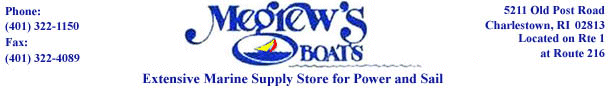 Megrews Boats Logo